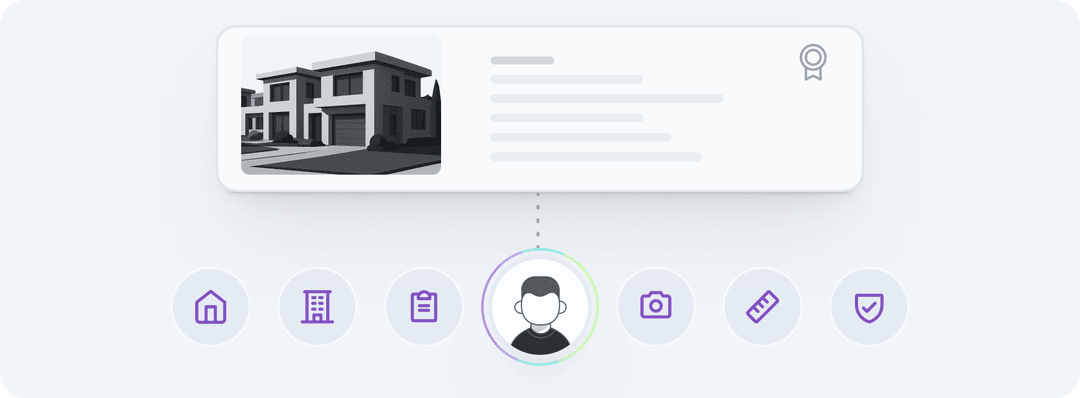 Inspection valuation service icon