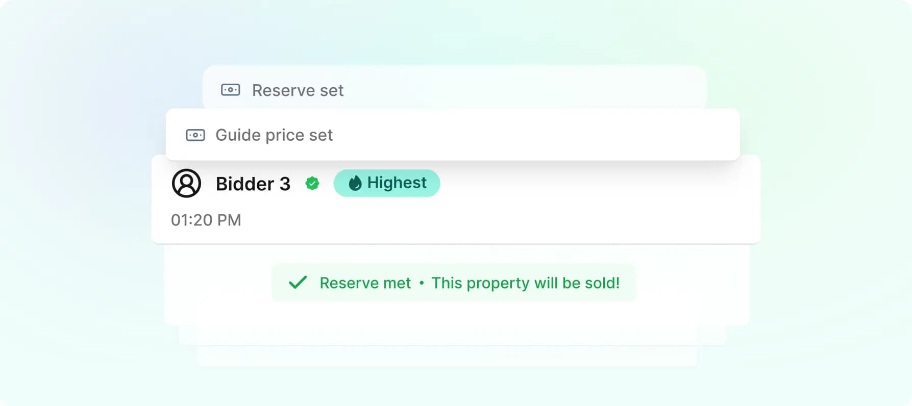 Sell to the highest bidder at auction